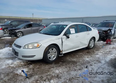 2012 Chevrolet Impala Lt z USA, uszkodzony, nr VIN 2G1WB5E32C1113163